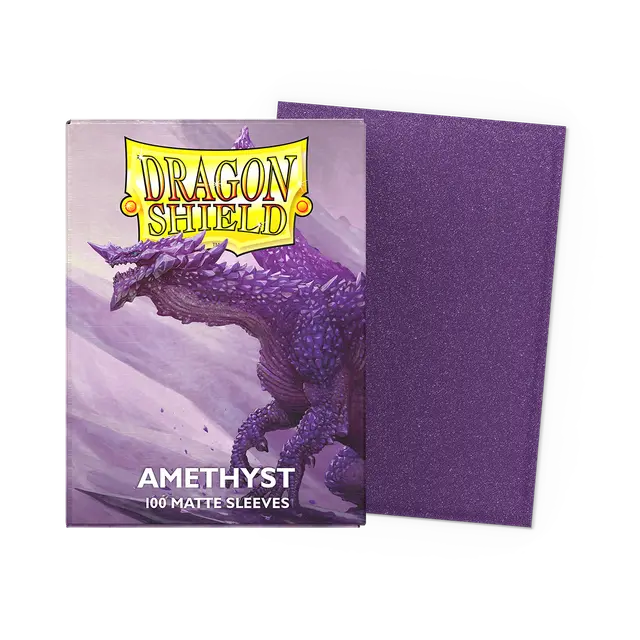 Dragon Shield Sleeves: Standard- Matte Amethyst (100 ct.)