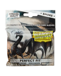 Dragon Shield Sleeves: Perfect Fit Sideloaders- Smoke (100 ct).