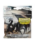 Dragon Shield Sleeves: Perfect Fit Sideloaders- Smoke (100 ct).
