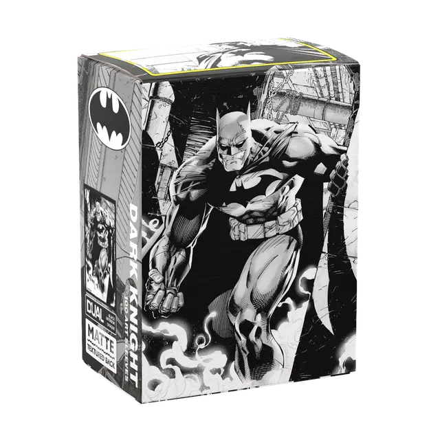 Dragon Shield Sleeves: Standard DUAL- Matte 'Dark Knight' (100 ct.)