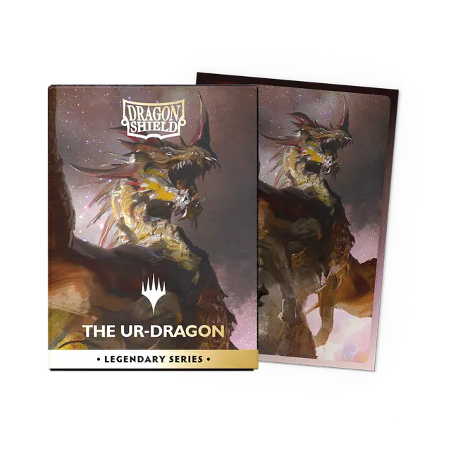 Dragonshield Sleeves: Standard DUAL- Matte 'MTG Legendary Series- The Ur-Dragon' Art (100 ct.)