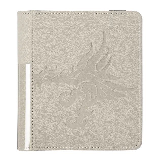 Dragon Shield Binder: Card Codex Portfolio 80 - Ashen White