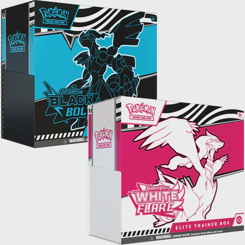 Pokemon TCG: Scarlet & Violet - Black Bolt / White Flare- Elite Trainer Box