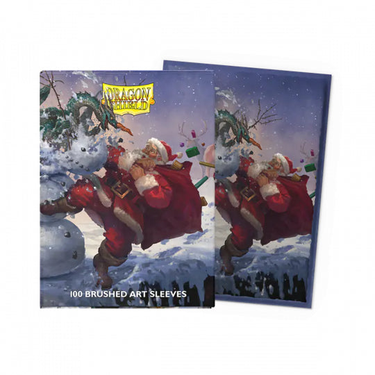 Dragon Shield Sleeves: Standard - Brushed Art - Christmas 2025