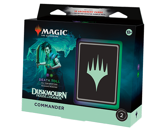 Magic: The Gathering - Duskmourn: House of Horror - Mazos de Commander