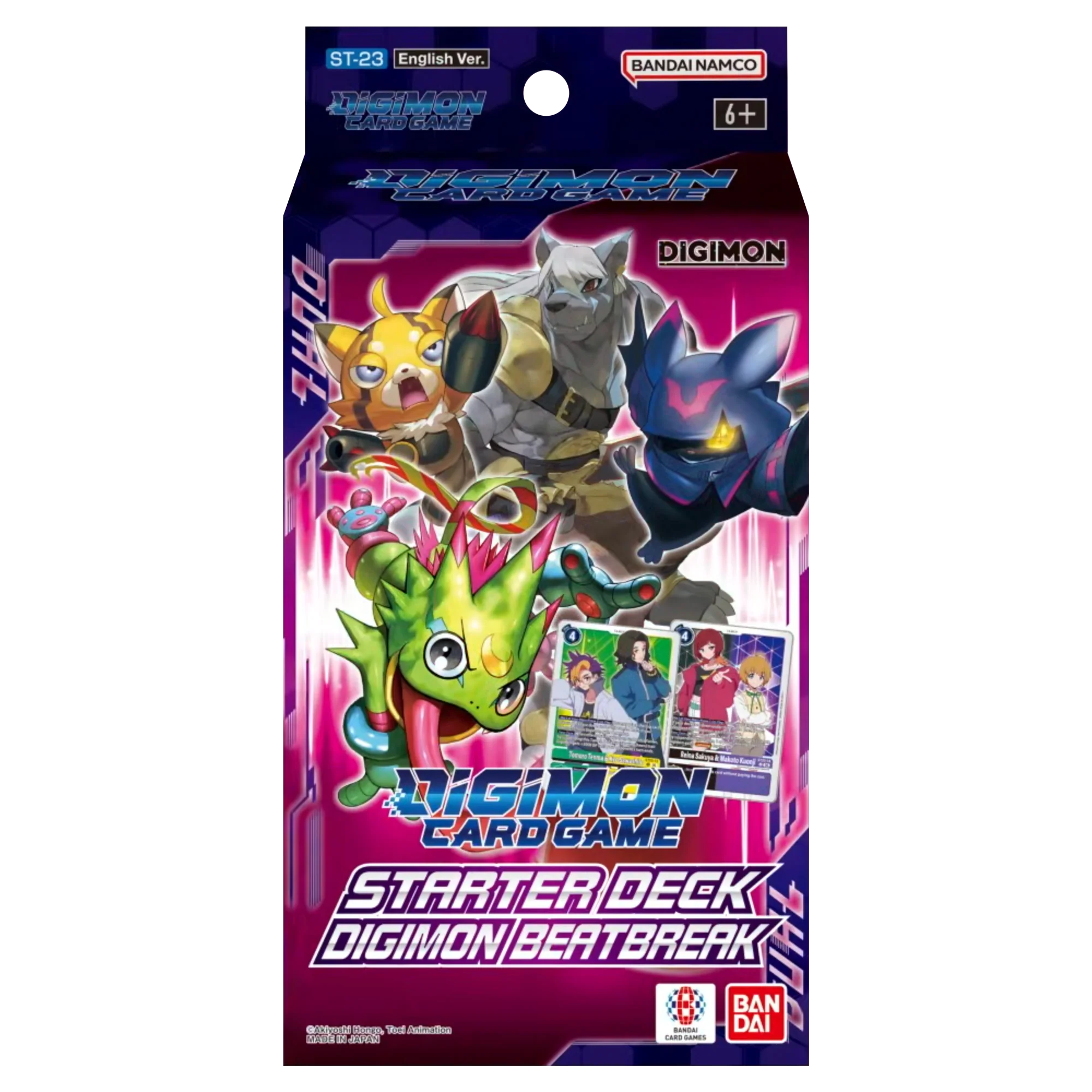 Digimon TCG: - Starter Deck DIGIMON BEATBREAK Display (ST23)