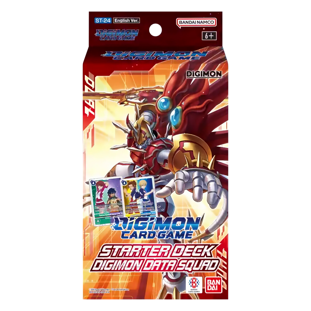 Digimon TCG: - Starter Deck DIGIMON DATA SQUAD Display (ST24)