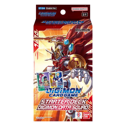 Digimon TCG: - Starter Deck DIGIMON DATA SQUAD Display (ST24)