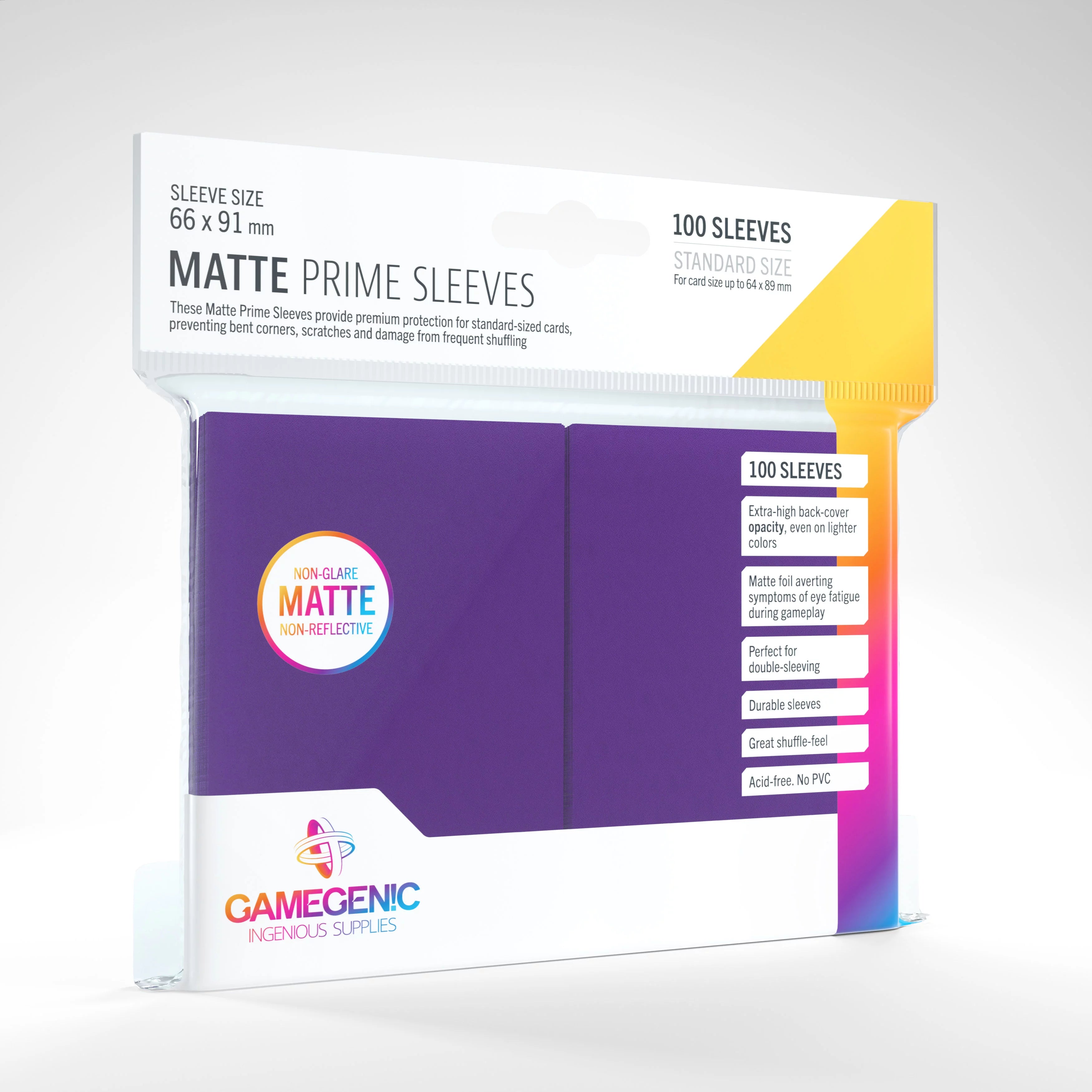 GG Sleeves Matte Prime Sleeves (100)