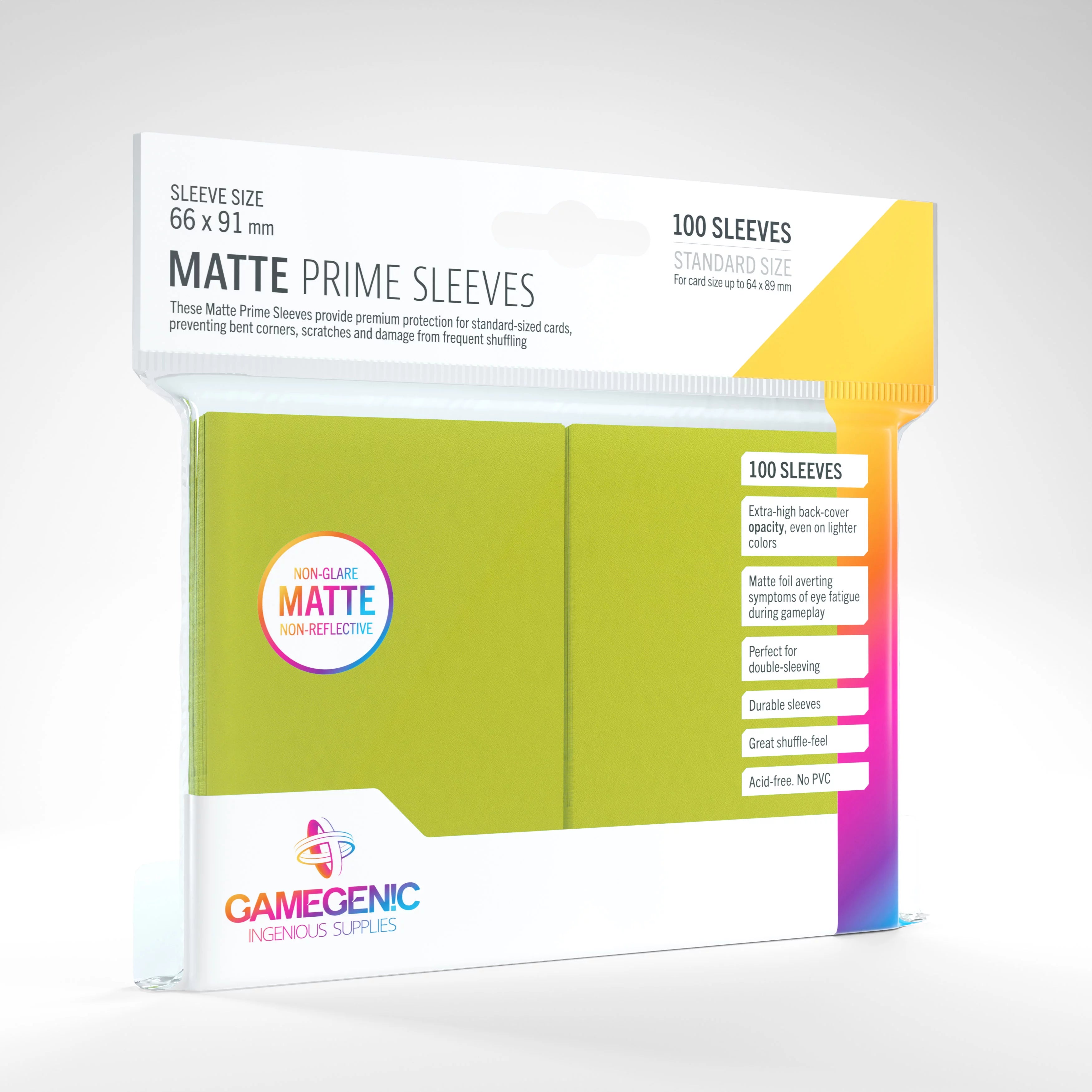 GG Sleeves Matte Prime Sleeves (100)
