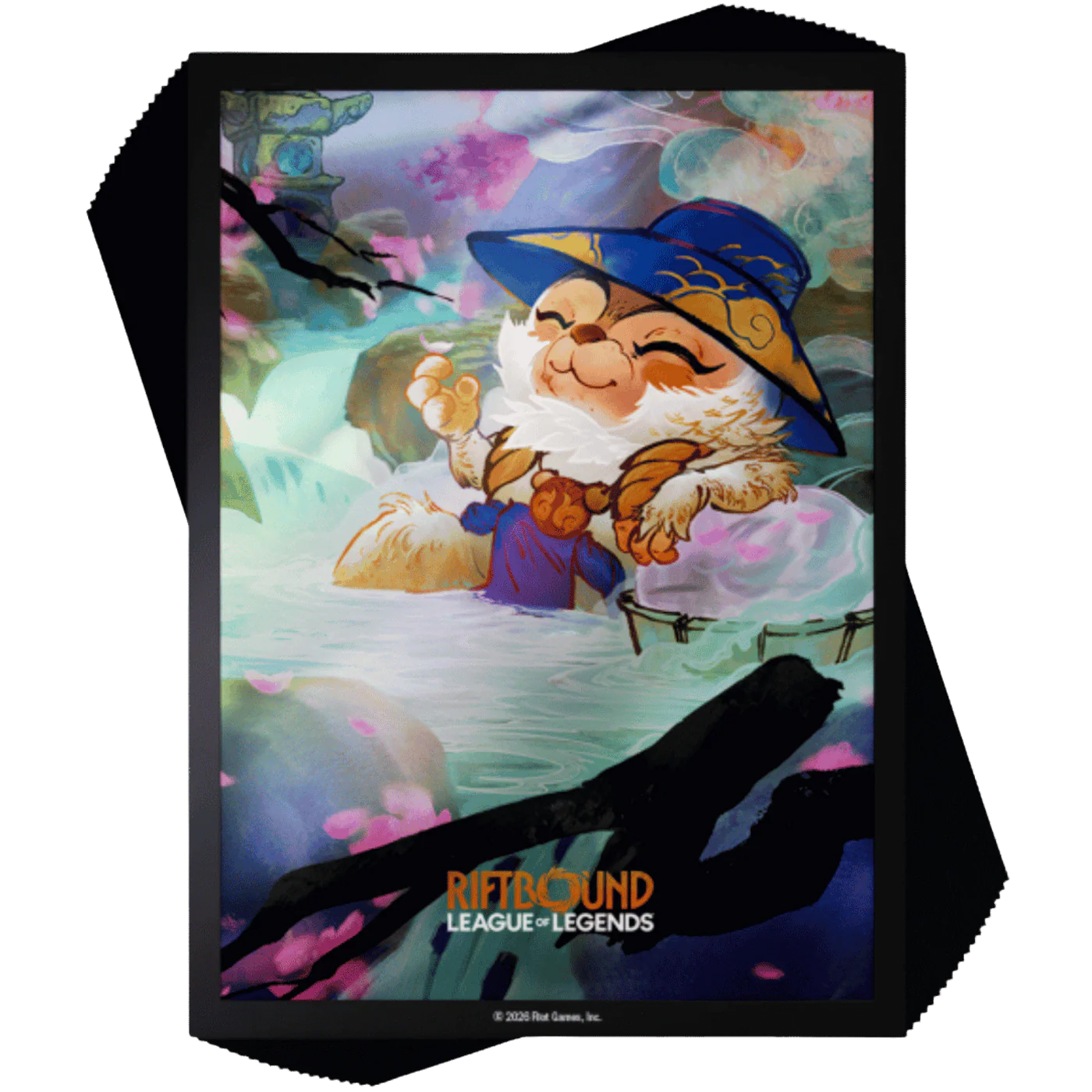 Card Sleeves: Riftbound- Spiritforged- 'Spirit Blossom Teemo' Art (100 ct)