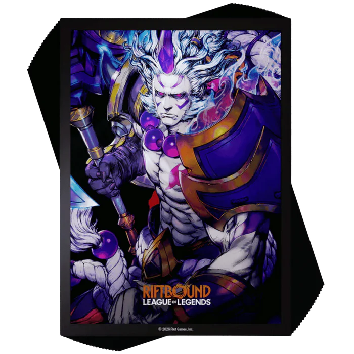 Card Sleeves: Riftbound- Spiritforged- 'Spirit Blossom Darius' Art (100 ct)