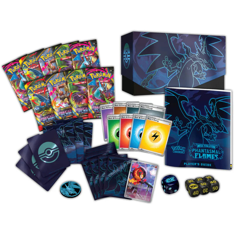 Pokemon TCG: Mega Evolution Phantasmal Flames - Elite Trainer Box