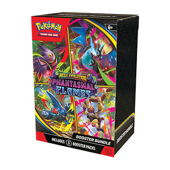 Pokemon TCG: Mega Evolution Phantasmal Flames - Booster Bundle