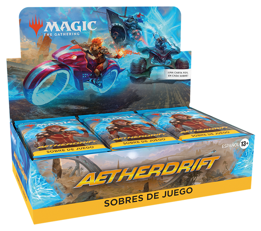 Magic: The Gathering - Aetherdrift - Caja de sobres de juego