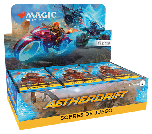 Magic: The Gathering - Aetherdrift - Caja de sobres de juego