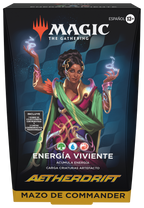 Magic: The Gathering - Aetherdrift - Mazos de Commander Energía viviente