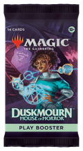 Magic: The Gathering - Duskmourn:  La casa de los horrores - Sobres de juego