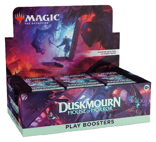 Magic: The Gathering - Duskmourn:  La casa de los horrores - Sobres de juego