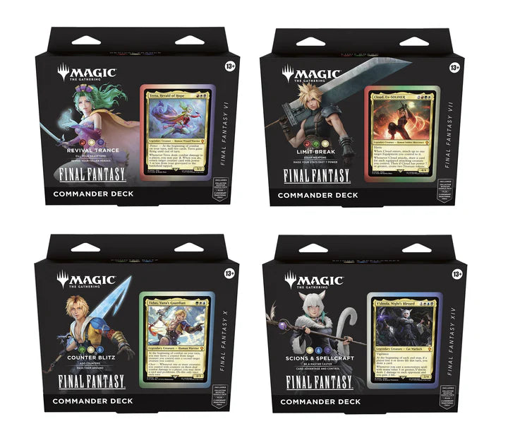 Magic: The Gathering - FINAL FANTASY - Mazos de Commander