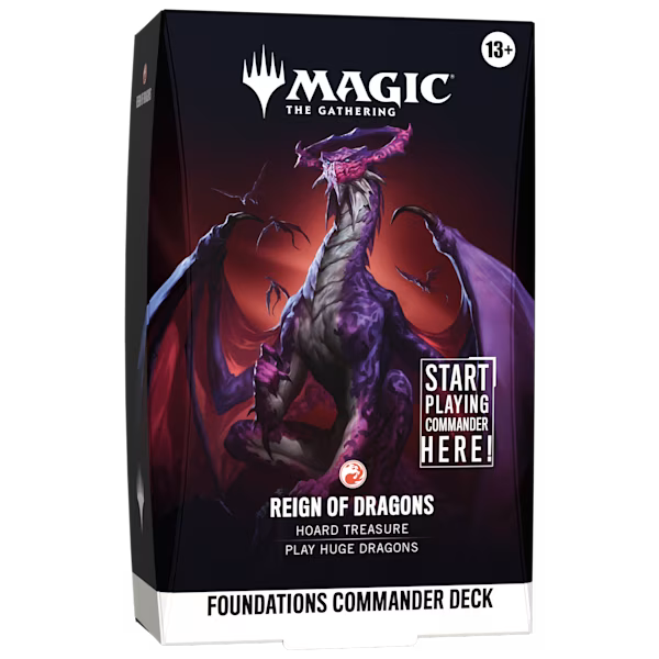Magic: The gathering-  Foundations Commander Decks