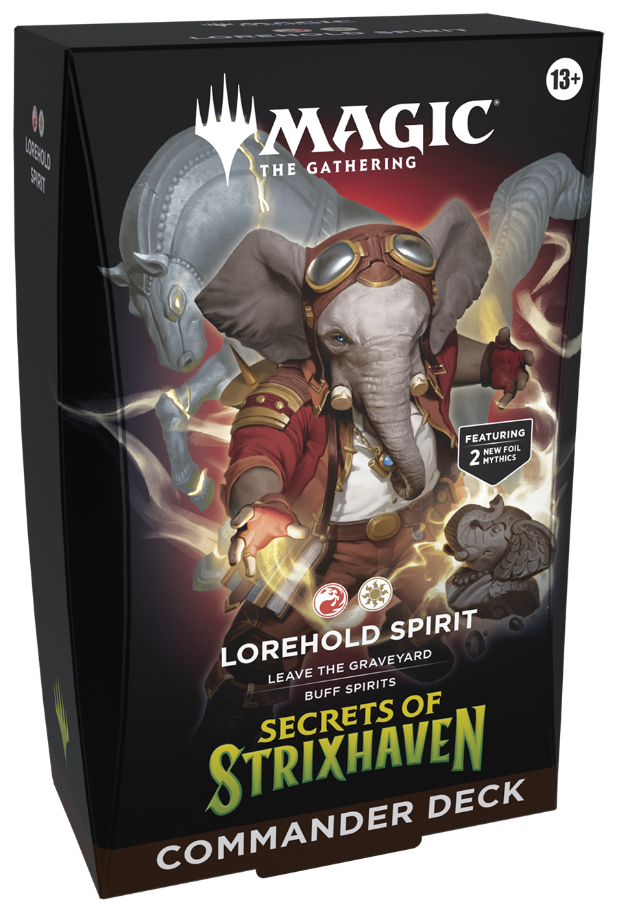 MTG: Secrets of Strixhaven Commander Deck (en idioma INGLÉS)