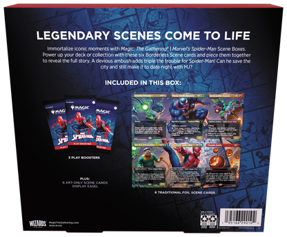 Magic: The Gathering -  Universes Beyond- Marvel Spider-Man Scene Box Display