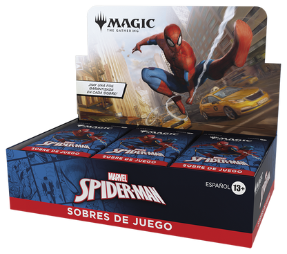Magic: The Gathering - Universes Beyond- Marvel Spider-Man Play Booster Display