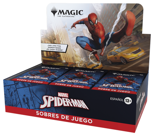 Magic: The Gathering - Universes Beyond- Marvel Spider-Man Play Booster Display