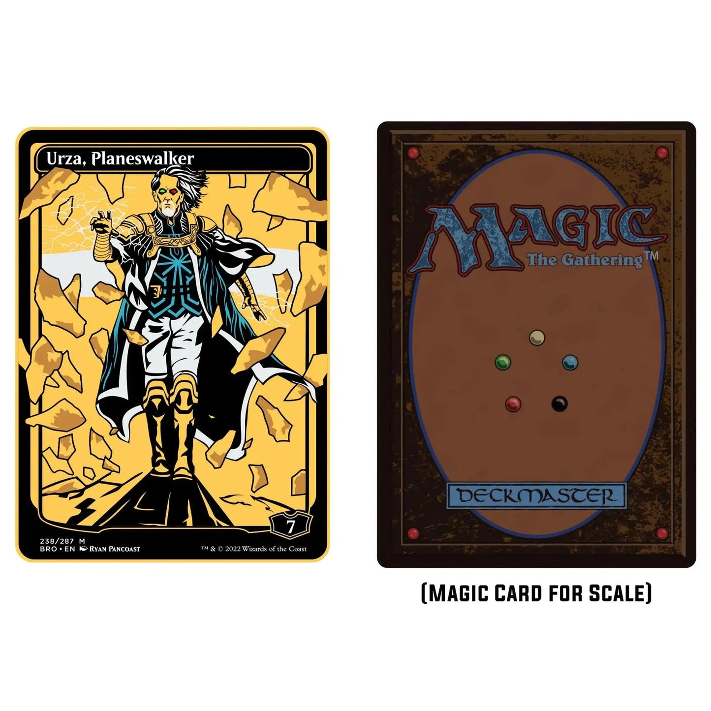 Pin: MTG Brother's War- XL Urza Blackout, Limited Edition AR Pin