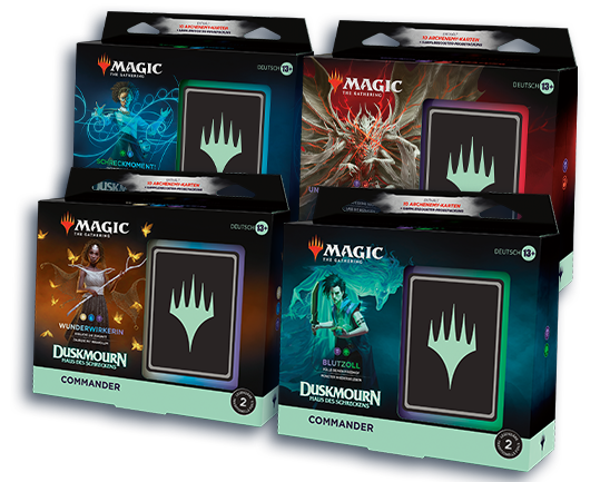 Magic: The Gathering - Duskmourn: House of Horror - Mazos de Commander