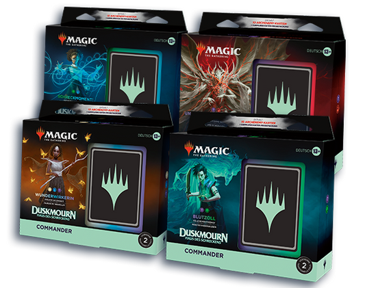 Magic: The Gathering - Duskmourn: House of Horror - Mazos de Commander