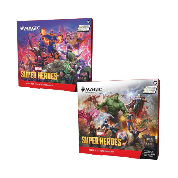 Magic: The Gathering® | Marvel Super Heroes Scene Boxes