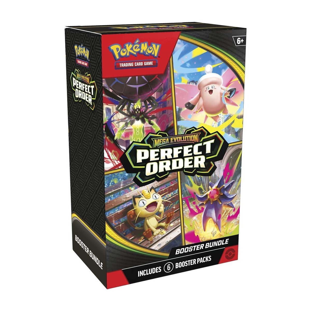 Pokemon TCG: Mega Evolution Perfect Order- Booster Bundle