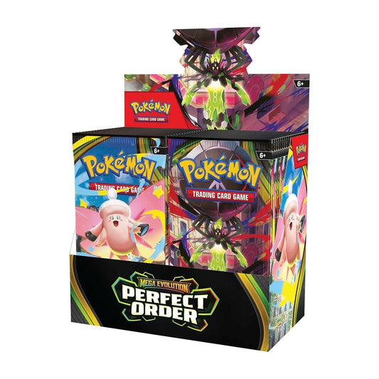 Pokemon TCG: Mega Evolution Perfect Order- Booster Display