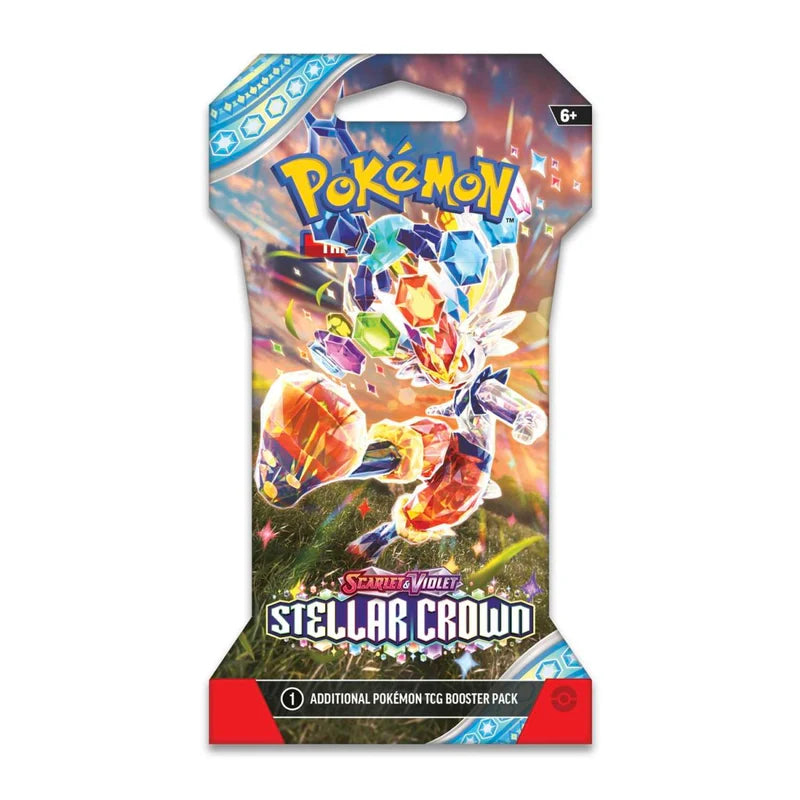 Pokemon TCG: Spanish Scarlet & Violet 07 Stellar Crown- Sleeved Booster