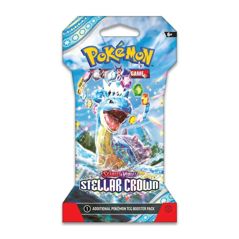 Pokemon TCG: Spanish Scarlet & Violet 07 Stellar Crown- Sleeved Booster