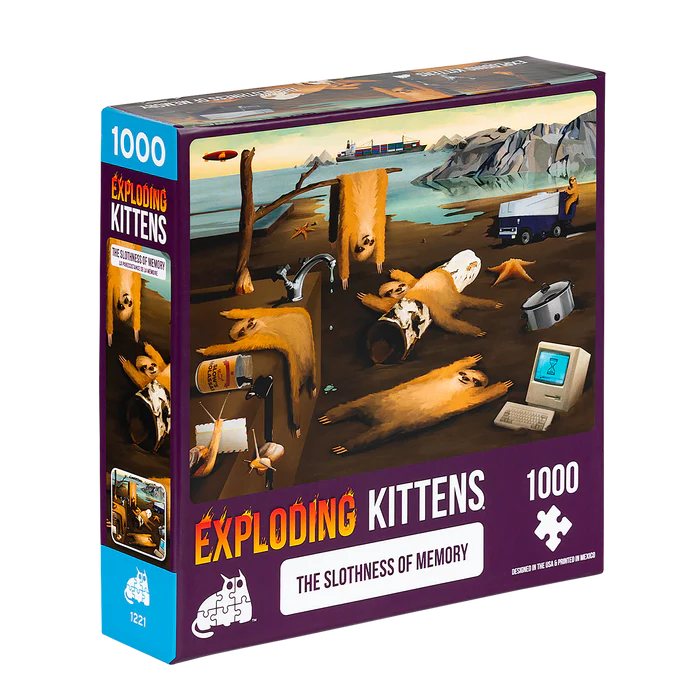Puzzle Exploding Kittens - The Slothness of Memory