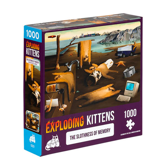 Puzzle Exploding Kittens - The Slothness of Memory