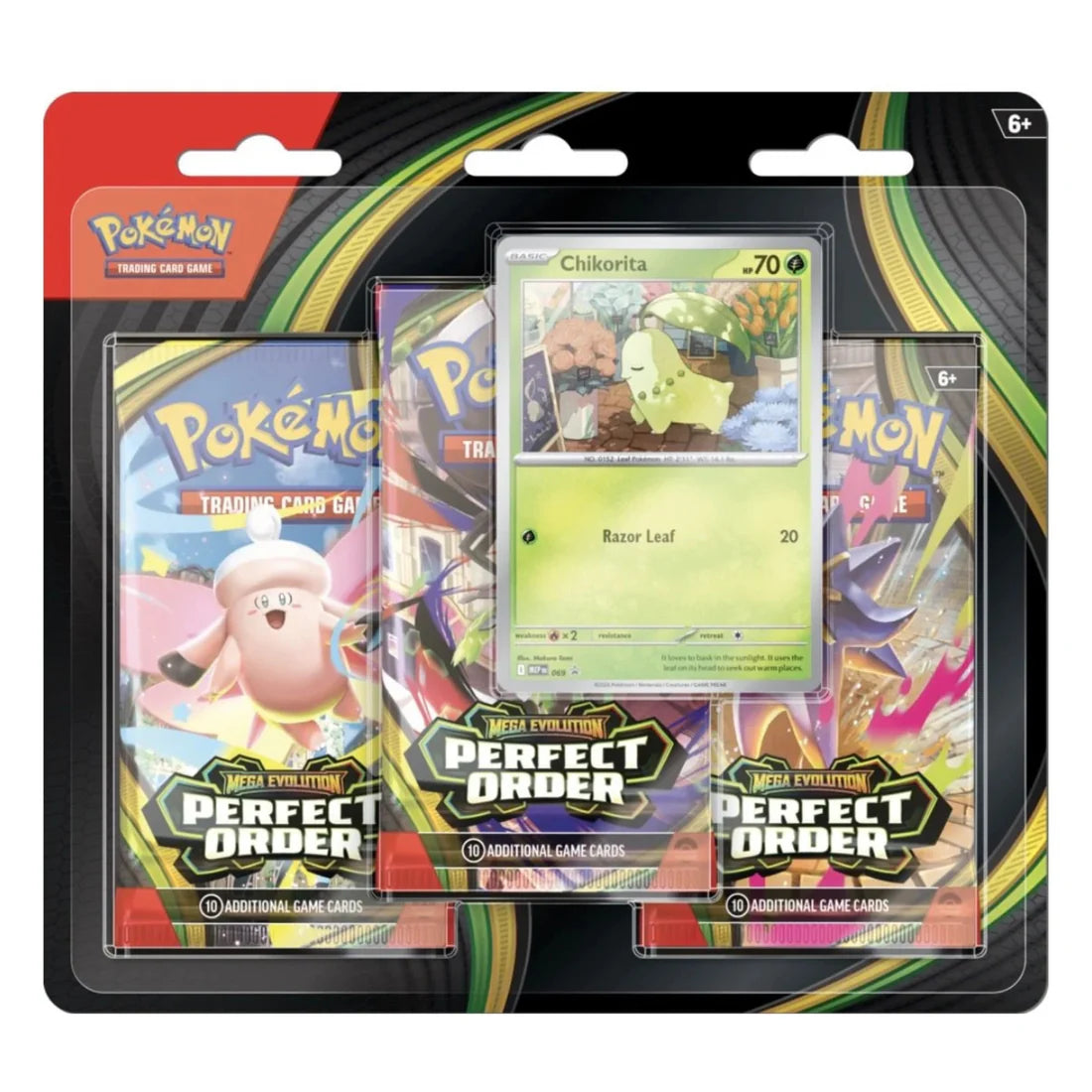 Pokemon TCG: Mega Evolution - Perfect Order - Booster Blister