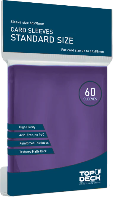 Protectores Básicos| TOPDECK Standard 66x91mm