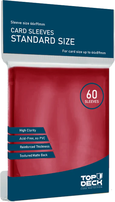 Protectores Básicos| TOPDECK Standard 66x91mm