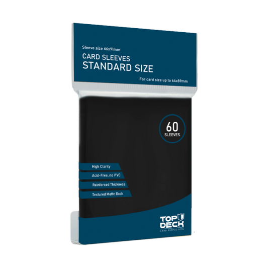 Protectores Básicos| TOPDECK Standard 66x91mm