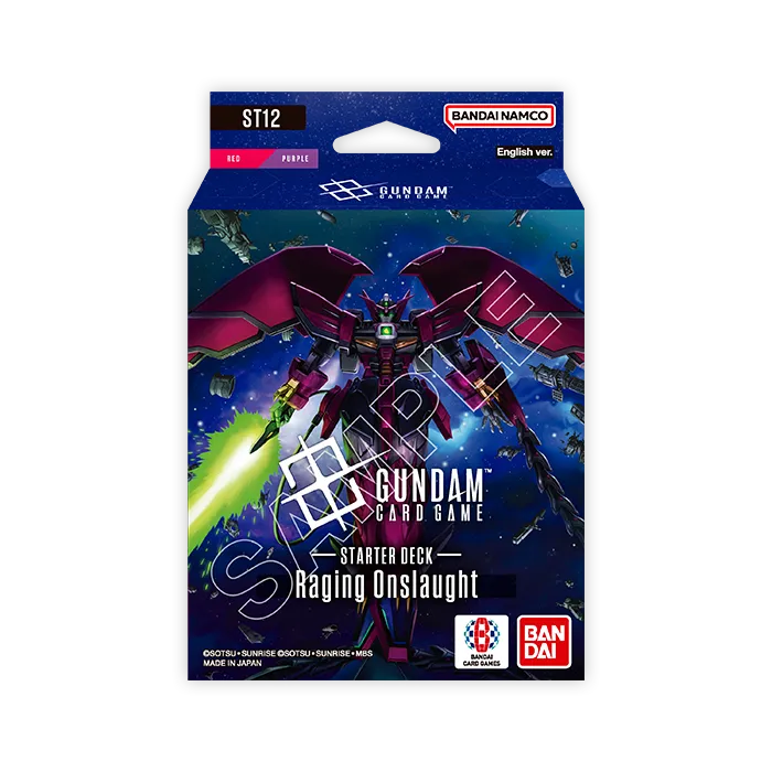 Gundam Card Game: Starter Deck Raging Onslaught [ST12]