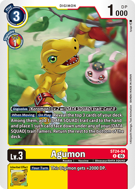 Digimon TCG: - Starter Deck DIGIMON DATA SQUAD Display (ST24)
