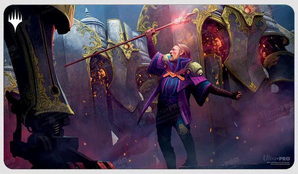 Playmat: MTG- Brothers War- Urza, Chief Artificer