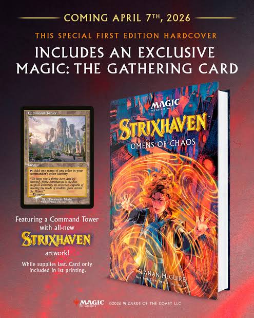Novel: MTG - Strixhaven: Omens of Chaos