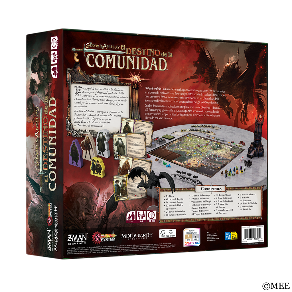El Señor de los Anillos: Destino de La Comunidad