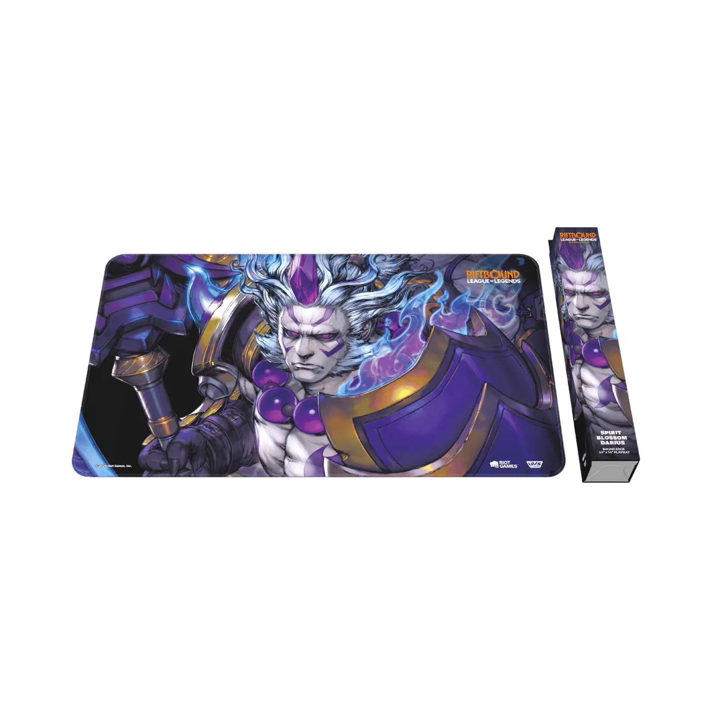 Playmat: Riftbound- Spiritforged- 'Spirit Blossom Darius' Art
