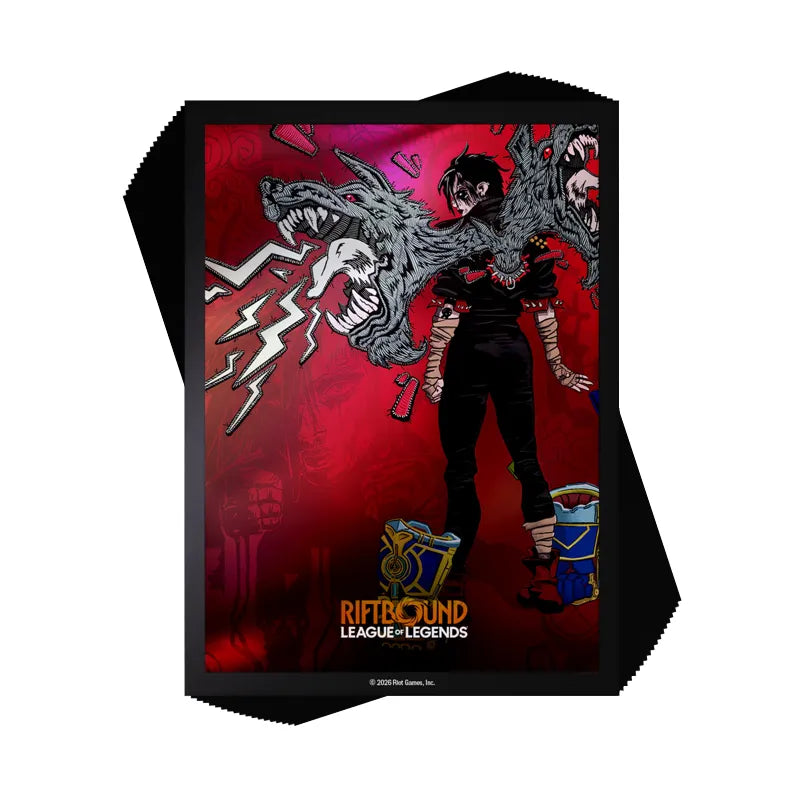 Riftbound Card Sleeves: Unleashed  - Vi, Piltover Enforcer (100)